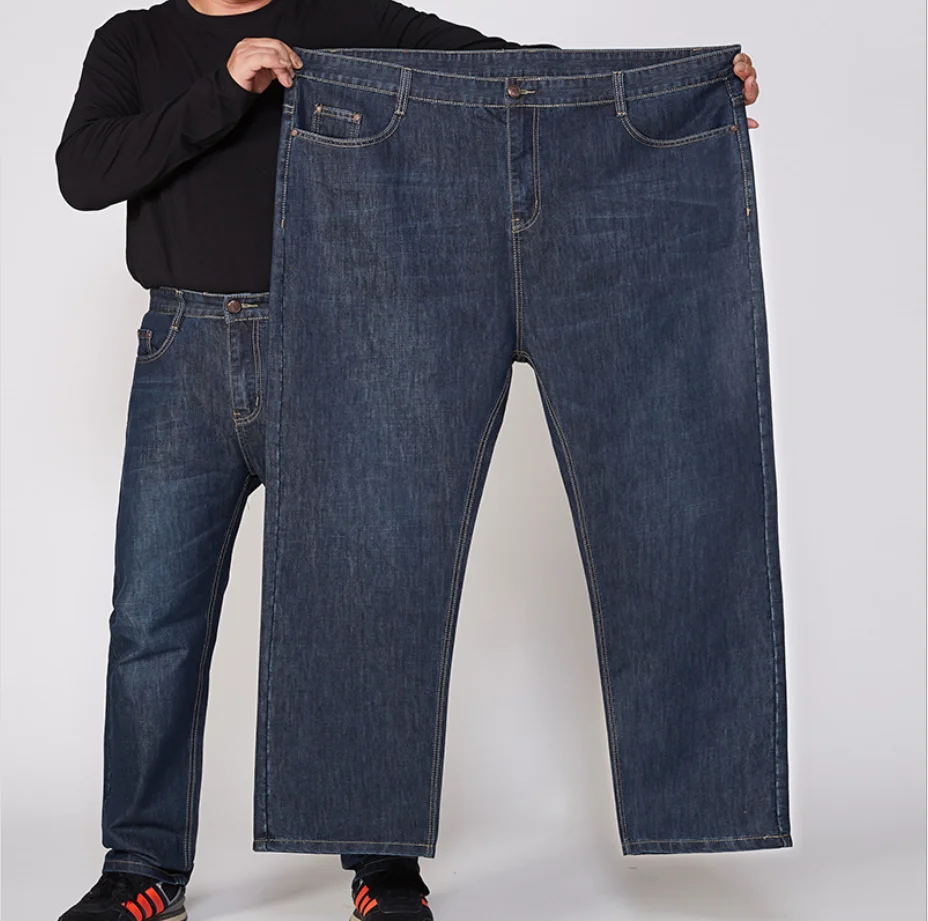 Good quality big mens plus size jeans fat men surplus jeans for men
