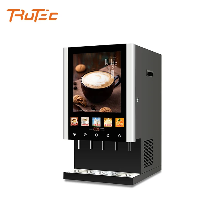 Small business fully automated 5 hot drinks tabletop 1.6L vendo vending machine
