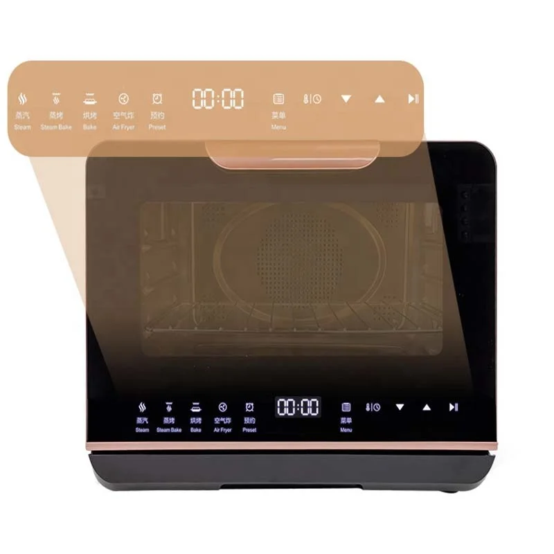 20L Steam Air Fryer Oven Multifunctional 50 Presets Menu Digital Smart Steam Oil Free Cooker