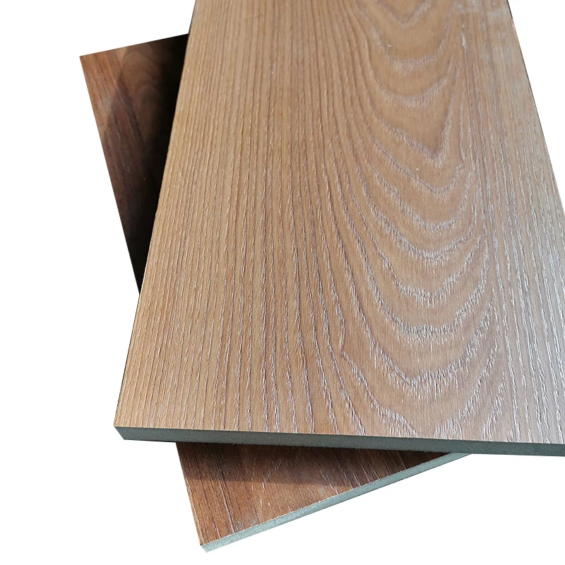 15mm 18mm 20mm 25mm melamine faced board synchronized wood grain mdf melamine board for book shelf furniture decoration