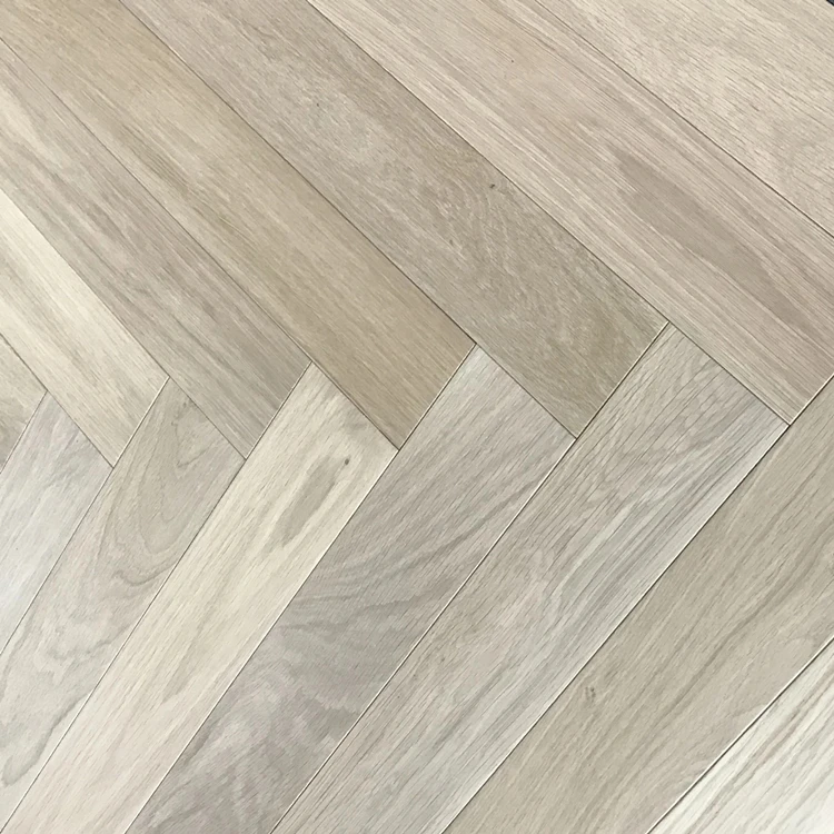 
Wholesale 18X92X600 mm Solid Wood Herringbone Flooring Oak 