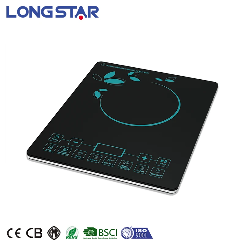 2020 Oem Induction Cooker Digital Invisible Lcd Display Induction Cooker