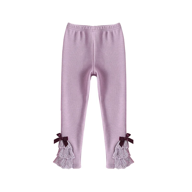 
Girls Skinny Leggings Candy Color Rufflesfor Baby Girl Kids Children Costume Soft Leggings 