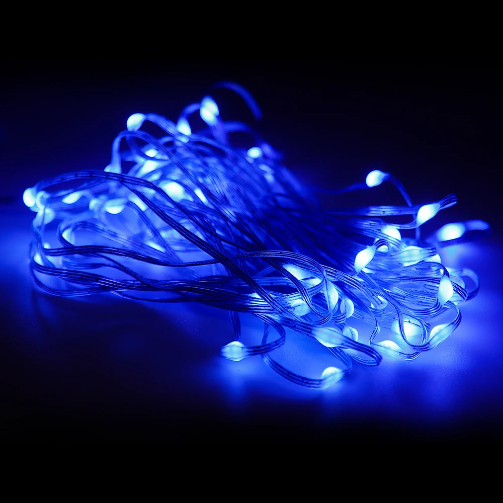 Kit-Model IP65 LED string lights 5V holiday lighting USB fairy lights with BT and wifi link