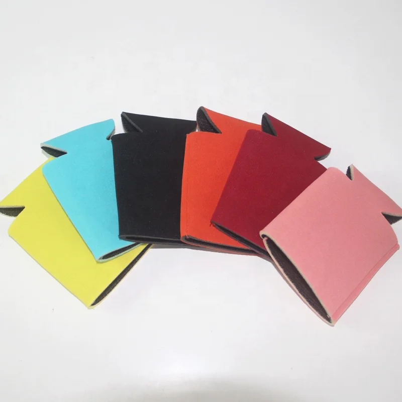 Wholesale 12oz Neoprene Foam Can Cooler Waterproof Thermal Folding Stubby Beer Holder