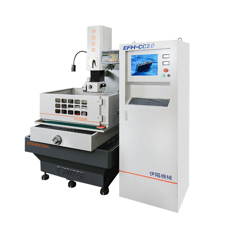 Esuntek  Cnc Servo Control Wire Cut Edm Discharge Spark Erosion Machine
