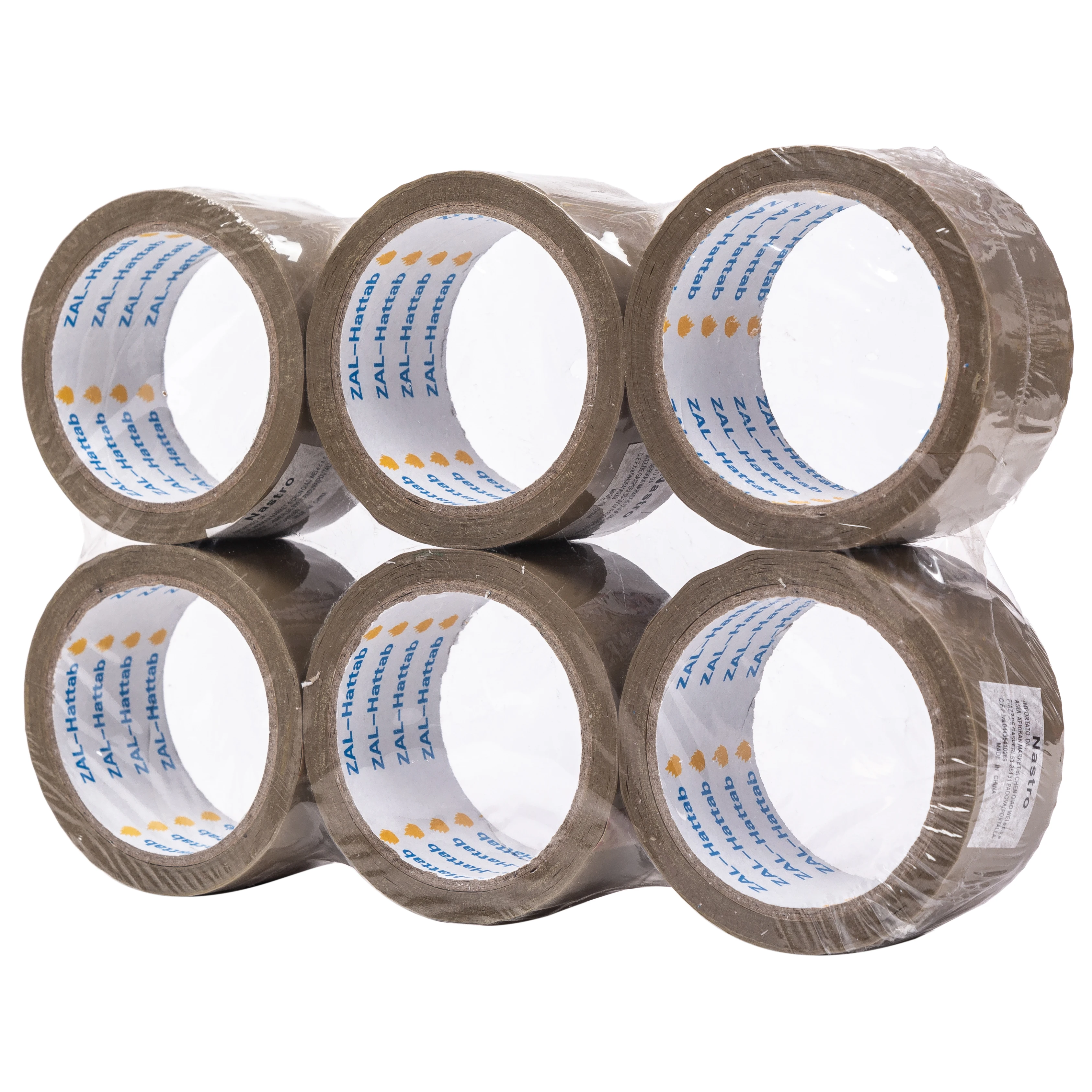 Heavy Duty Packing Tape 6 Rolls, Total 360Y, Clear, 2.7 mil, 1.88 inch x 60 Yards, Ultra Strong, Refill for Packaging