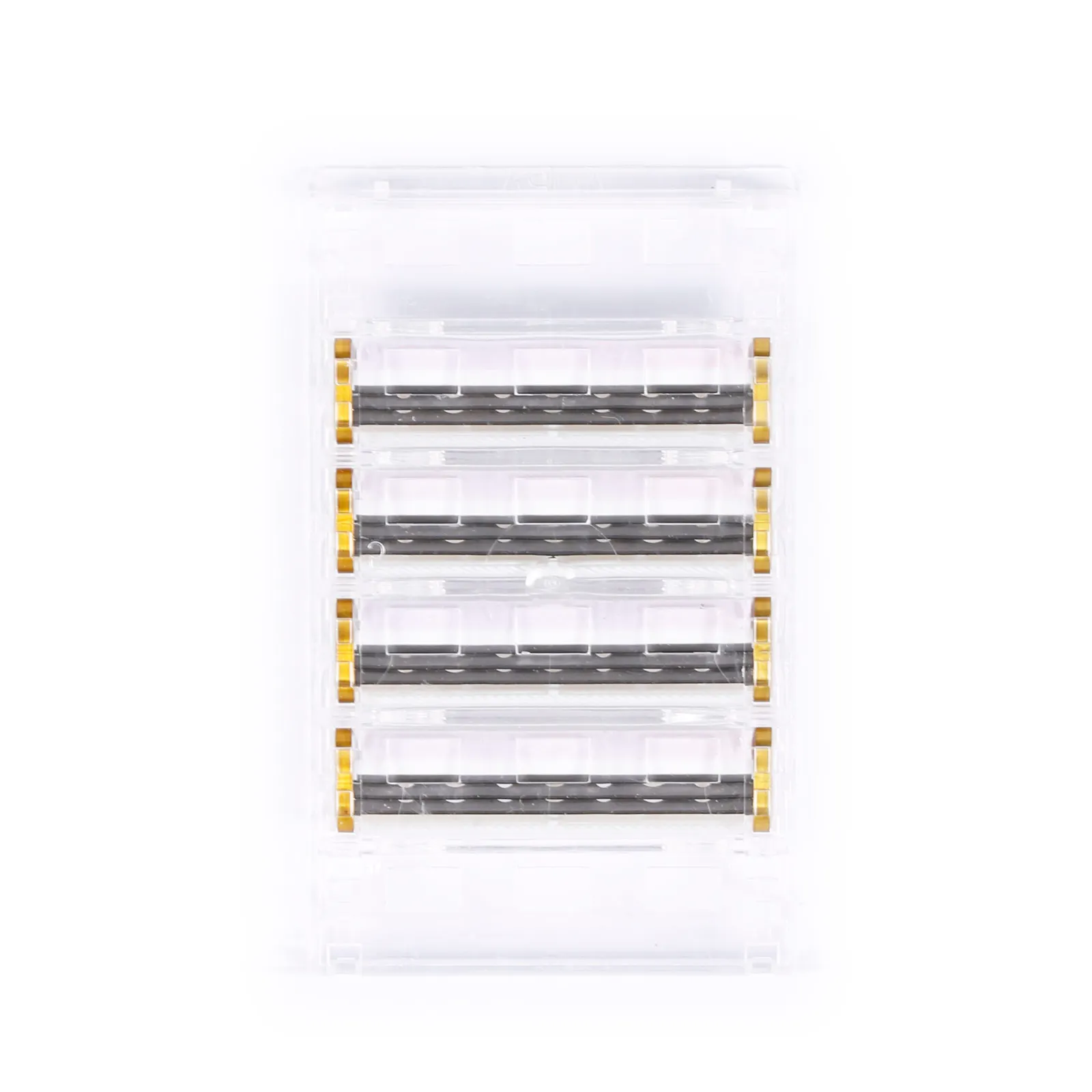 Purple Triflex3 3 Blade Razor Cartridges Stainless Steel Razor Blade