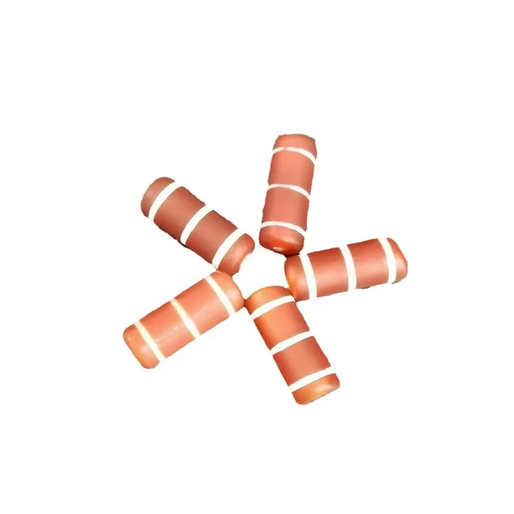 Red Agate Carnelian Cylinder Beads For Making Jewelry