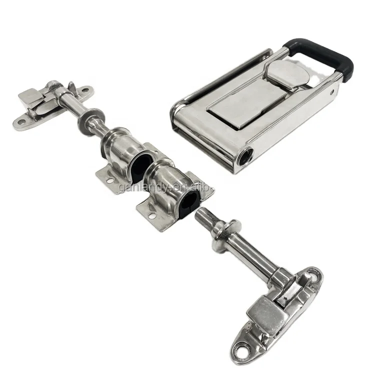 GL-11121S Stainless Steel Semi Trailer Container Rear Door Lock Handle Door Lock Cargo Truck Rear Door Lock