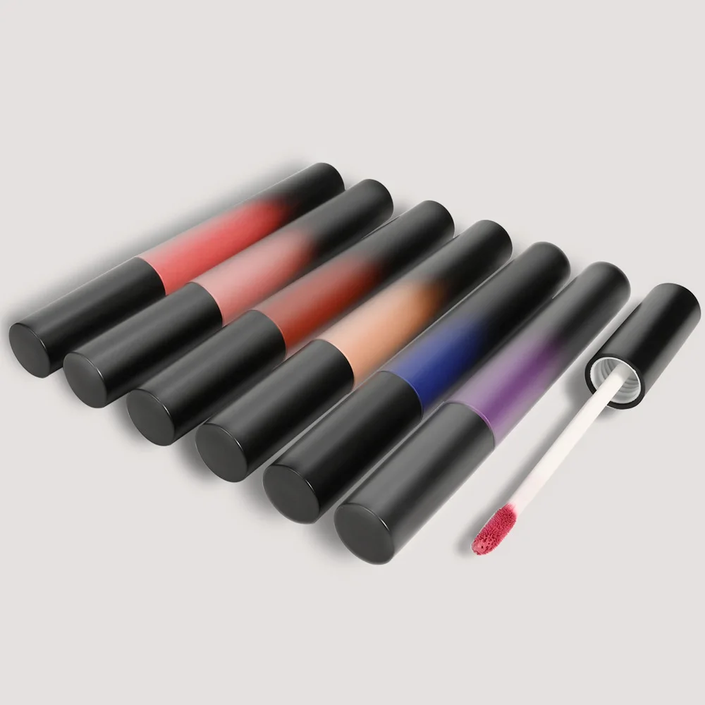 Waterproof Vegan Make Your Own Logo Matte Liquid Lipstick Private Label Custom Lipstick