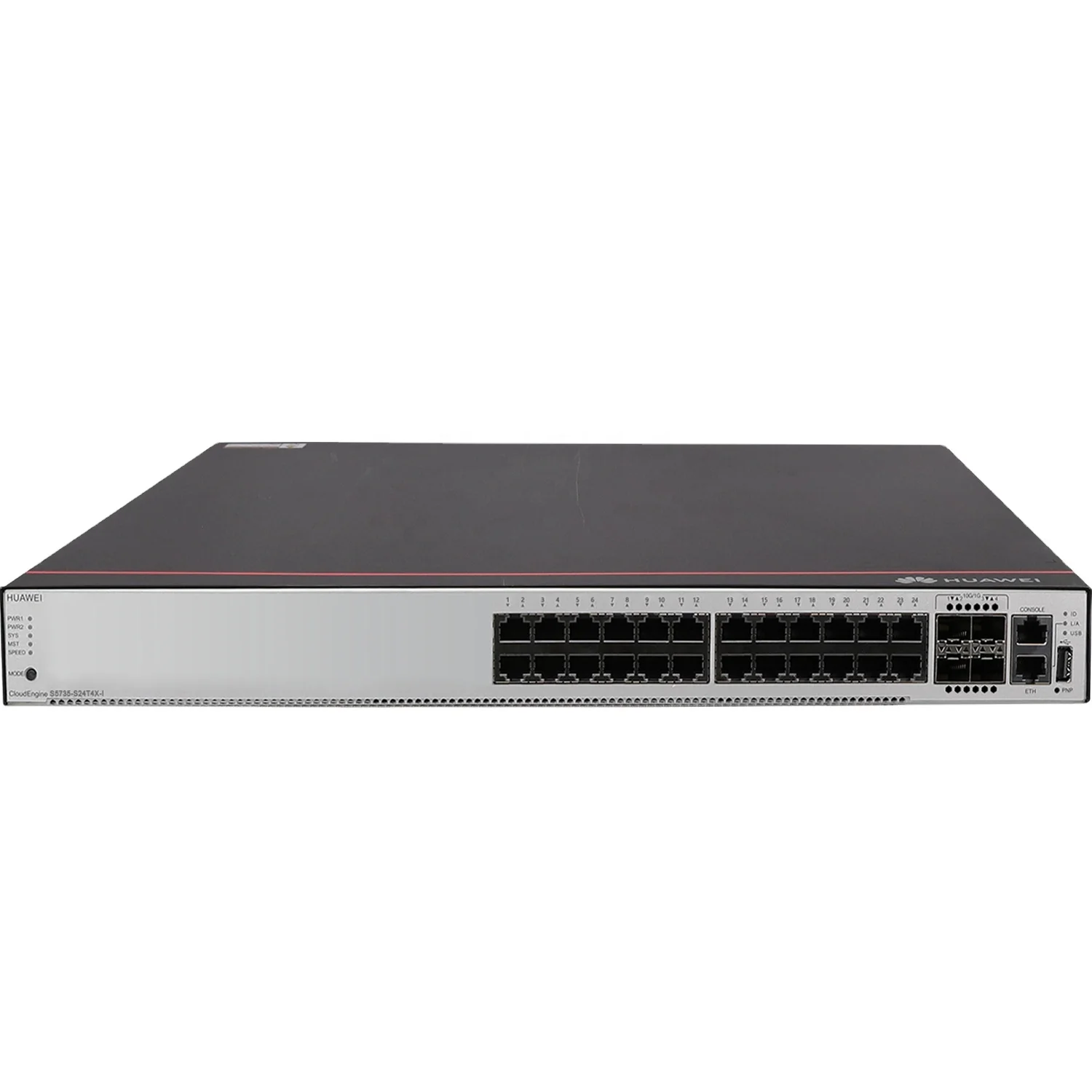 Huawei доступа объединение Gigabit Ethernet-коммутатор S5735-S24T4X-I с 24*10/100/1000BASE-T порты 4 * 10GE для программирования в производственных условиях + порты