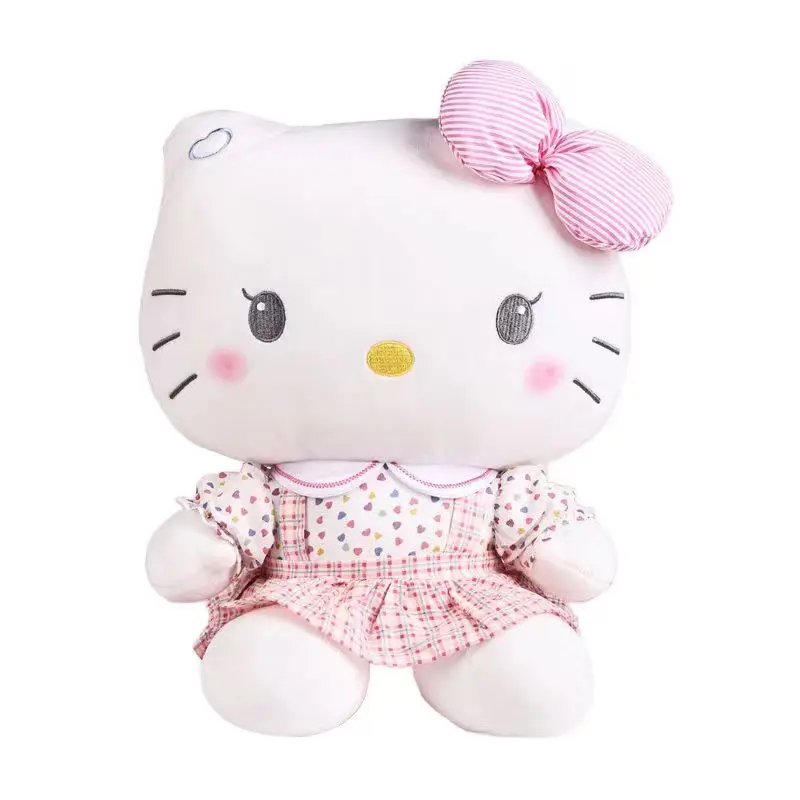 Hot Sale Sanrioossss Hello Kawaii Kitty Stuffed Animal Plush Toys With Cute Design For Children