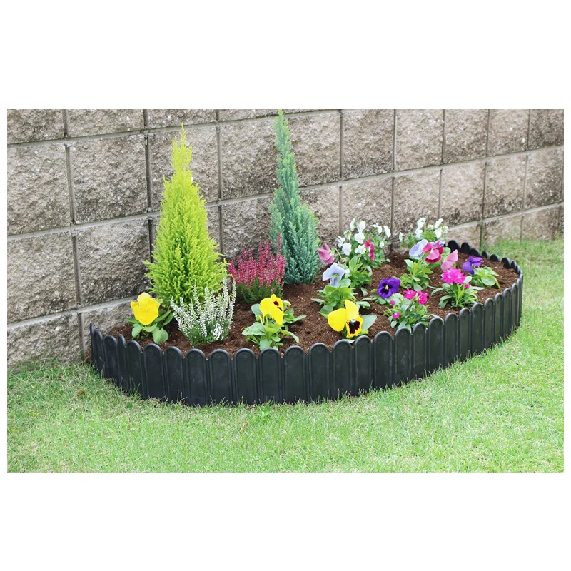 High Quality Plastic Home Garden Decorative Edge