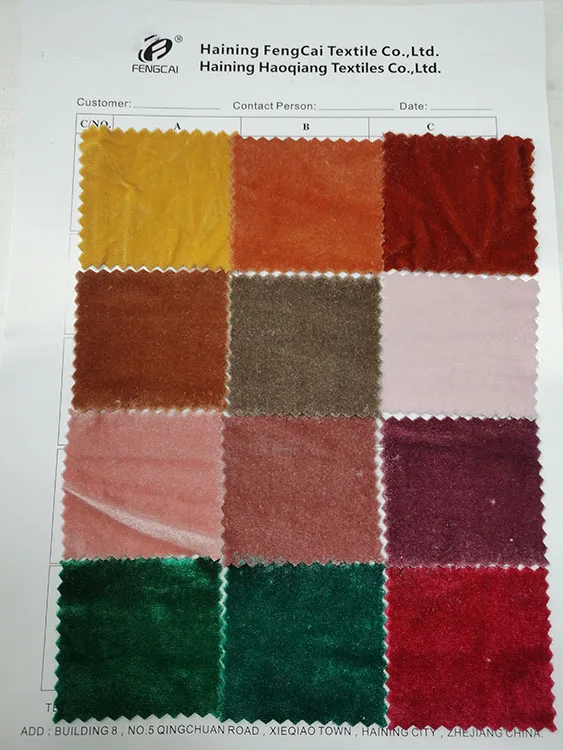 2022 best fashion shiny korea silk velvet 95% polyester 5% spandex ks velvet fabric for dress clothing