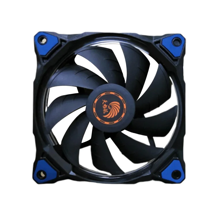 Новый дизайн синий светодиодный алюминиевый радиатор осевой вентилятор