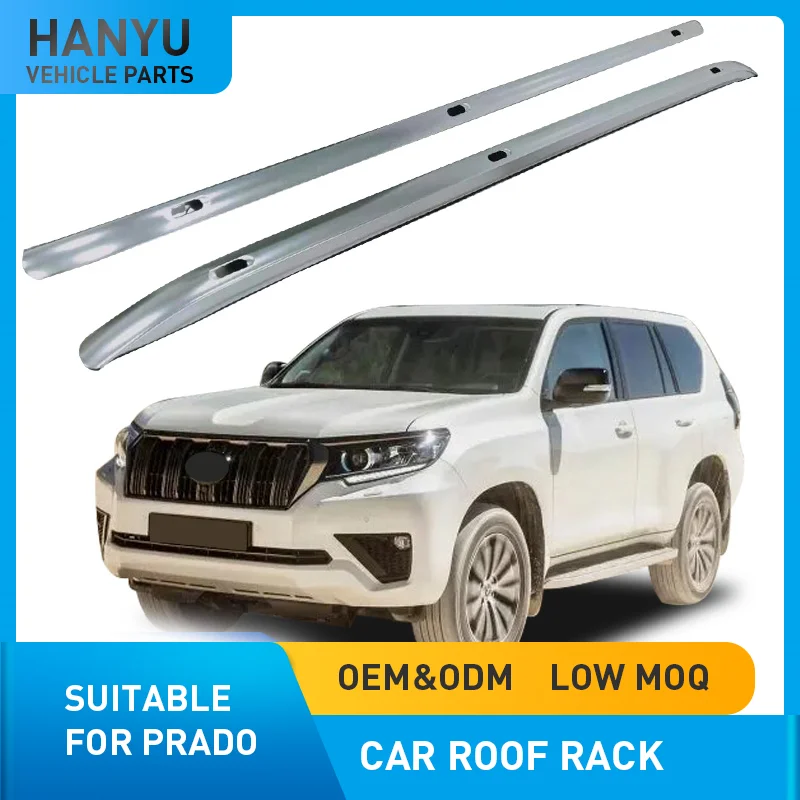 European Edition Aluminium Alloy Car Roof Carrier Car Roof Rack Rail For TOYOTA PRADO