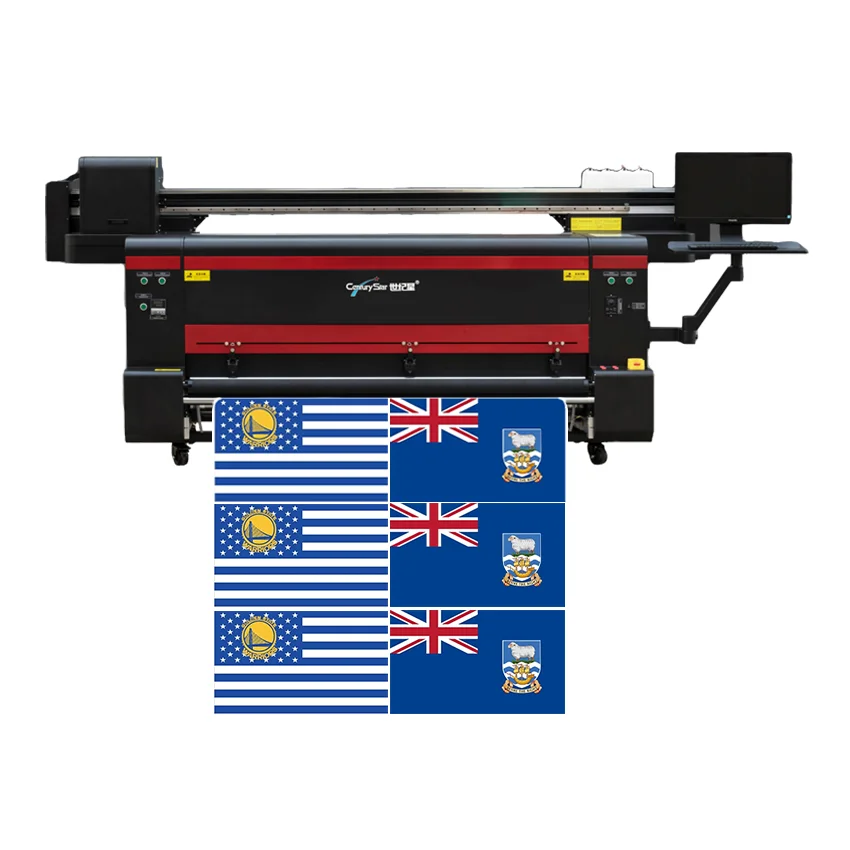 Quality First CenturyStar 1.2~3.2m Format Industrial Direct Sublimation Textile Printing Machine
