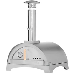 Built-in Stainless Steel Outdoor Wood Fire Pizza Oven Countertop Base Wood Fired Pizza Oven for Bakery
