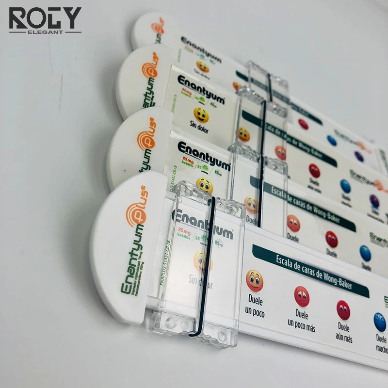 
Nursing Professional Pvc Flexible Plastic Medical Pain Score Scale Ruler 