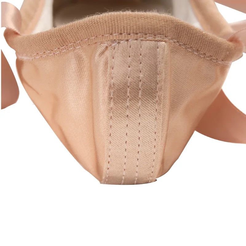 
factory outlet high quality ballet shoes satin dance shoes custom LOGO 