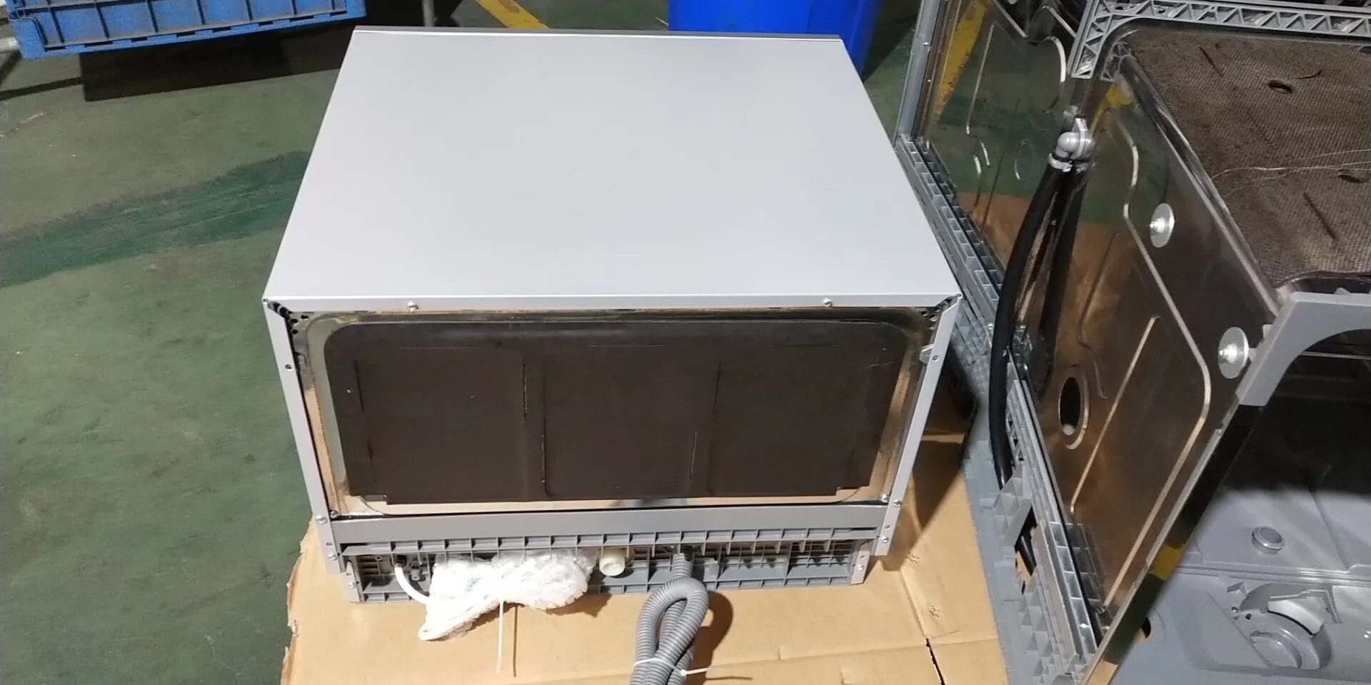 Compact 8 Sets 40Cm Wide Portable Countertop Table Dishwasher For home