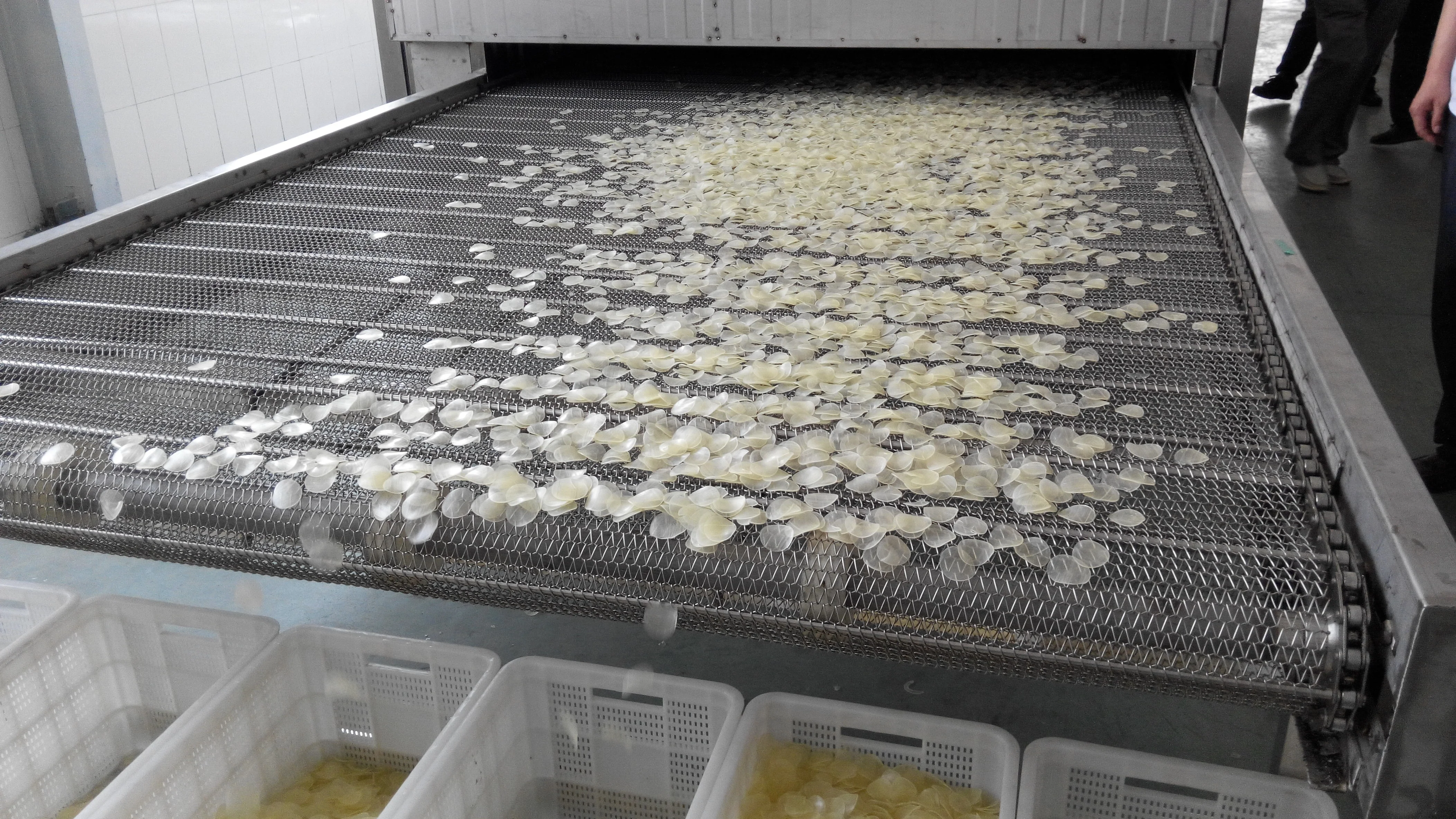 Automatic Corn starch cassava starch prawn cracker making machine prawn cracker cutting machine for snack