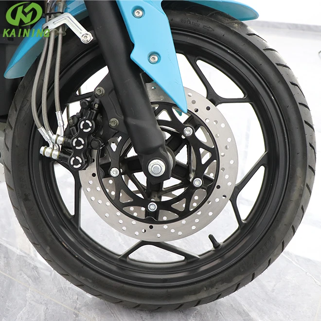 High Speed Gasoline Electric scooter 1500W high power Adults electric motorcycle speed 120 kmh