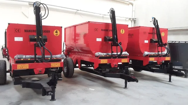 
Manure, Dung and Muck spreading trailer 