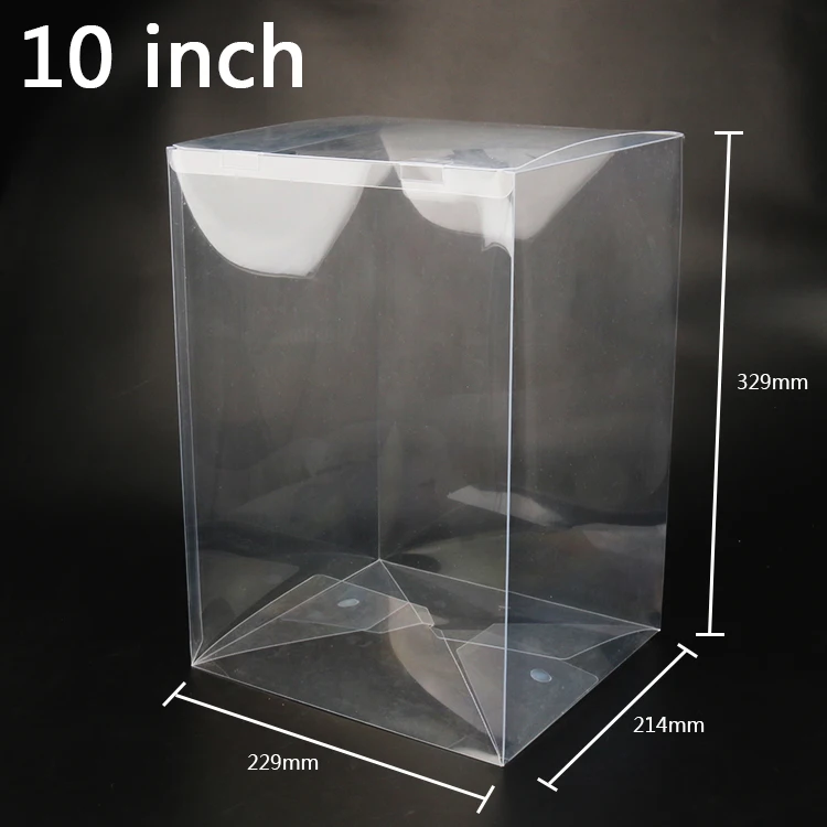Wholesale 10 Inch Protector Case Transparent Display Box Funko Pop Protector