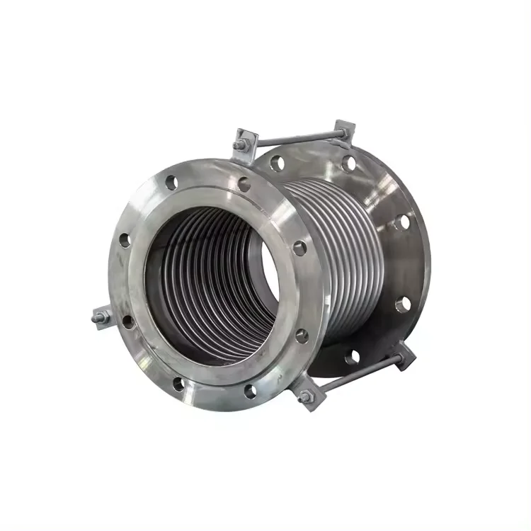 NXF High-Pressure Corrugated Bellows Stainless Steel 304/316 Pipe Expansion Joint compensator Flange Connection Metal Fittings