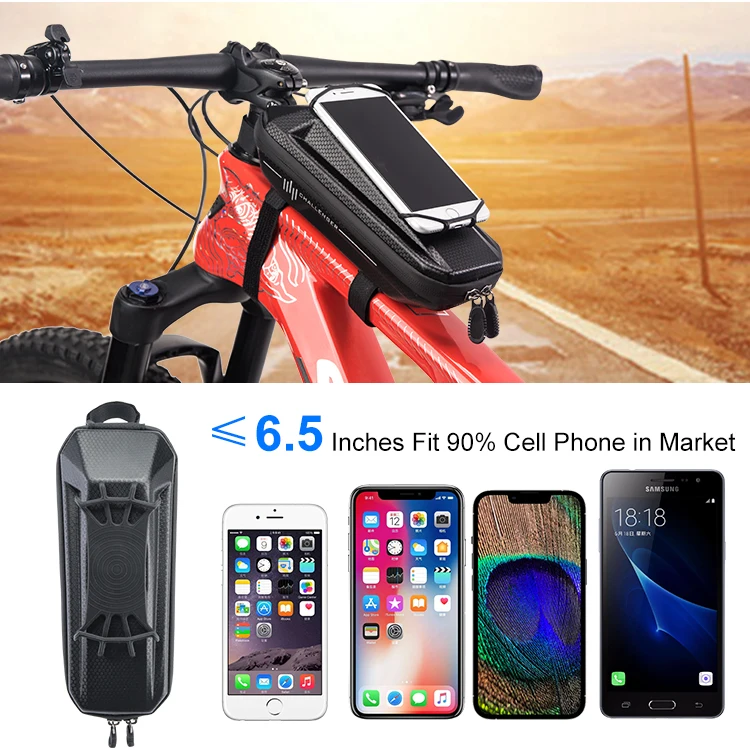 OEM Waterproof Portable Bike Bicycle Bags Boxes Touch Screen Phone Case Top Front Tube Frame Cycling Bag
