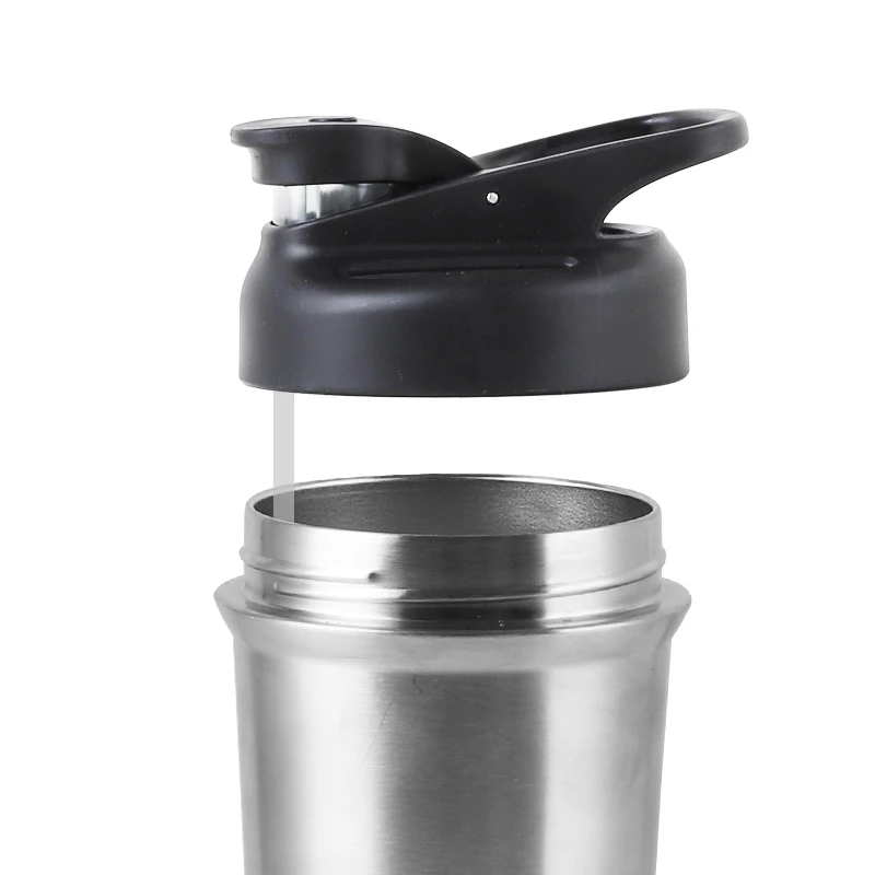 Popular Products Durable Gym Shaker Bottle Plastic Protein Shaker Bottle With Mixing Ball