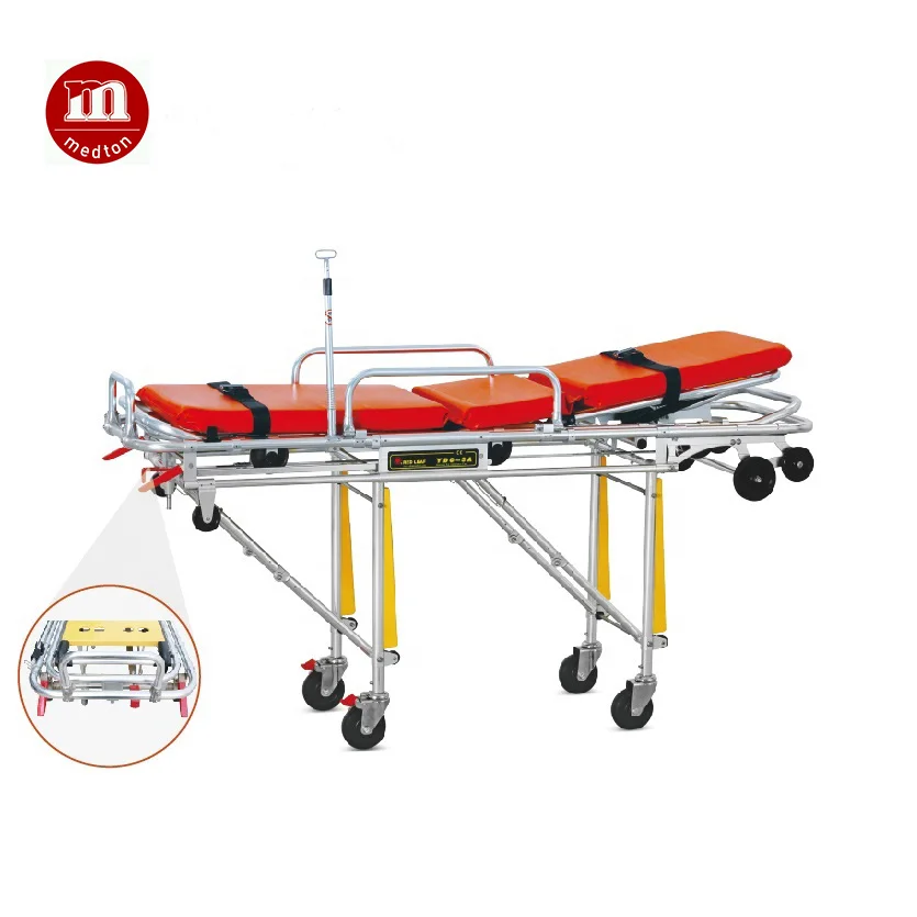 
ESA-3A02 hospital equipment emergency ambulance stretcher 