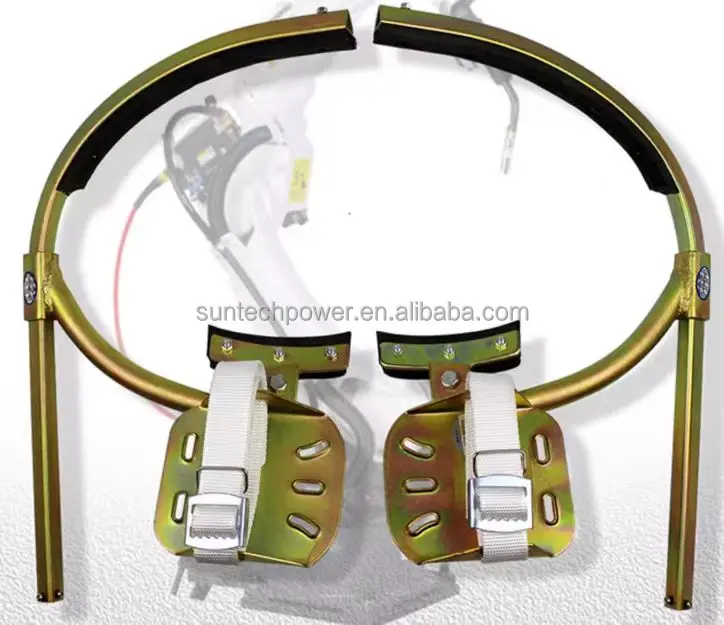 Steel and Iron Safety Tools for Construction Concrete Pole Climbing Grapplers with Wooden Application