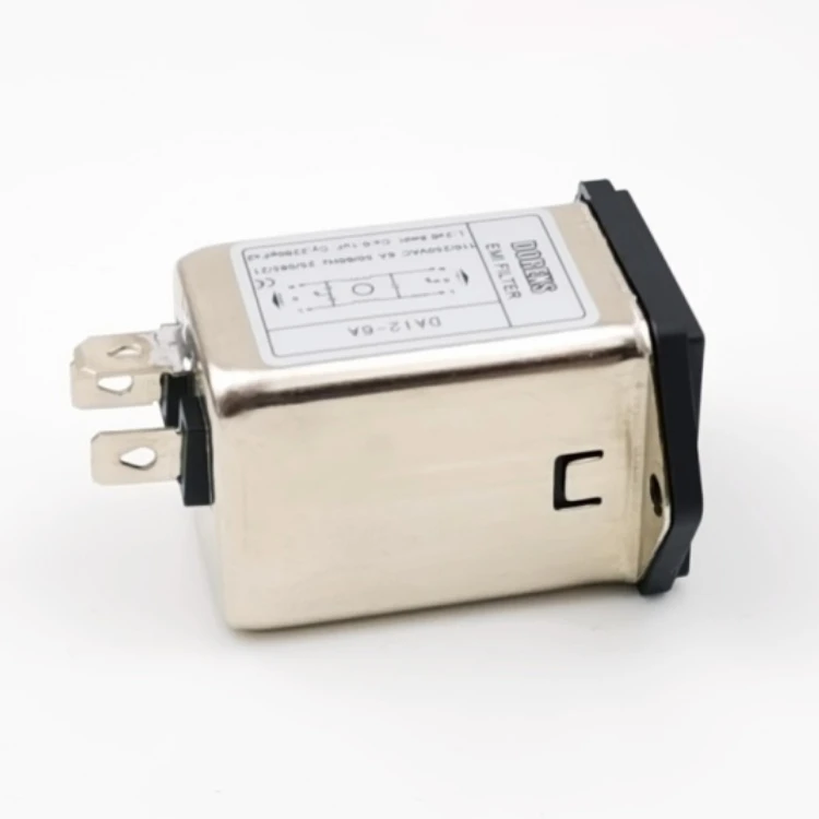 emc emi filter factory price provide sample noise filter 220v 1-10A 50hz low pass filter used for audio equipment