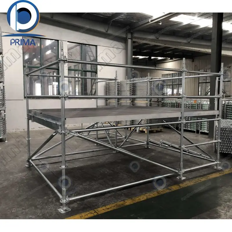 Prima scaffolding for high-rise building and construction projects