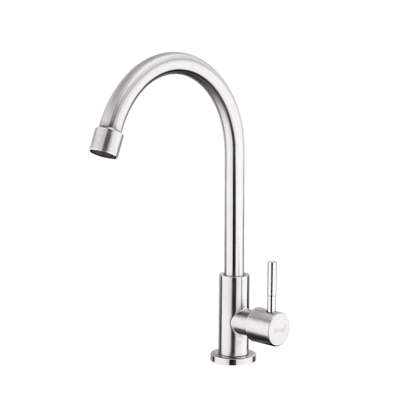 New Industrial Single Hole Kitchen Water Faucet