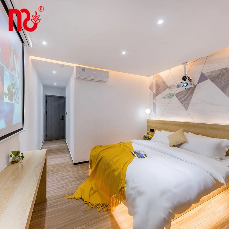 Made In China Gold Supplier hotel furniture bed platform project hostel capsule bunk bedroom