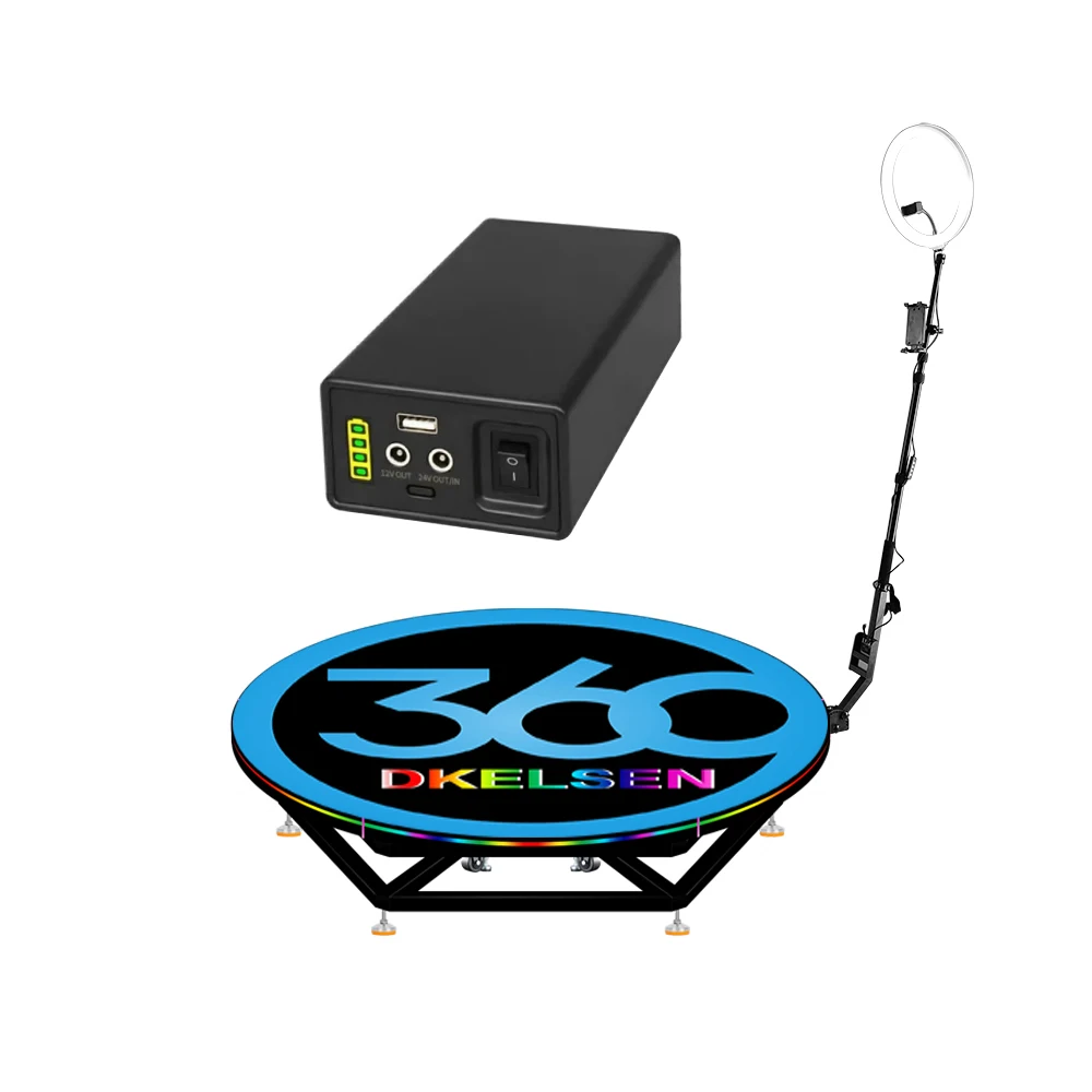 44000mA 12 В 24 USB 360 фотобудка специальная батарея работает более 6 часов 80 см