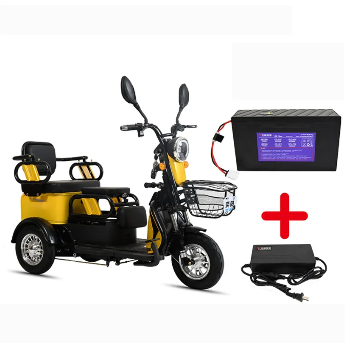 Battery tricycle electric ladies small electric leisure scooter children home