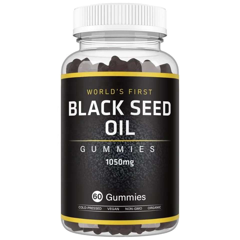 Customized Herbal Supplements Elderberry Gummies Black Seed Oil Gummies