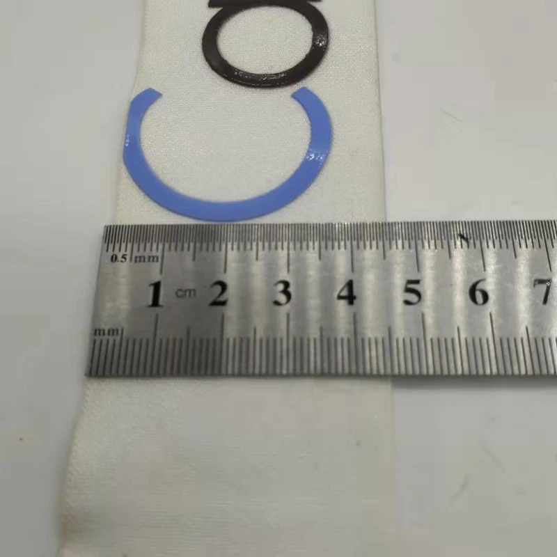 
4.5cm Cheaper New style high elastic silicone painted elastic band for Stationery notebook factory direct sale 