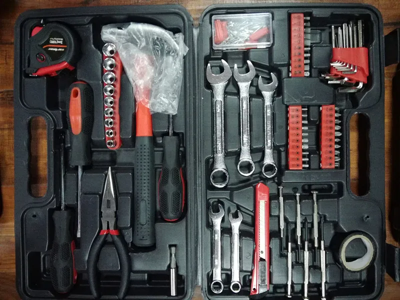 148 pcs top sale tool set on internet  practical home tools box set