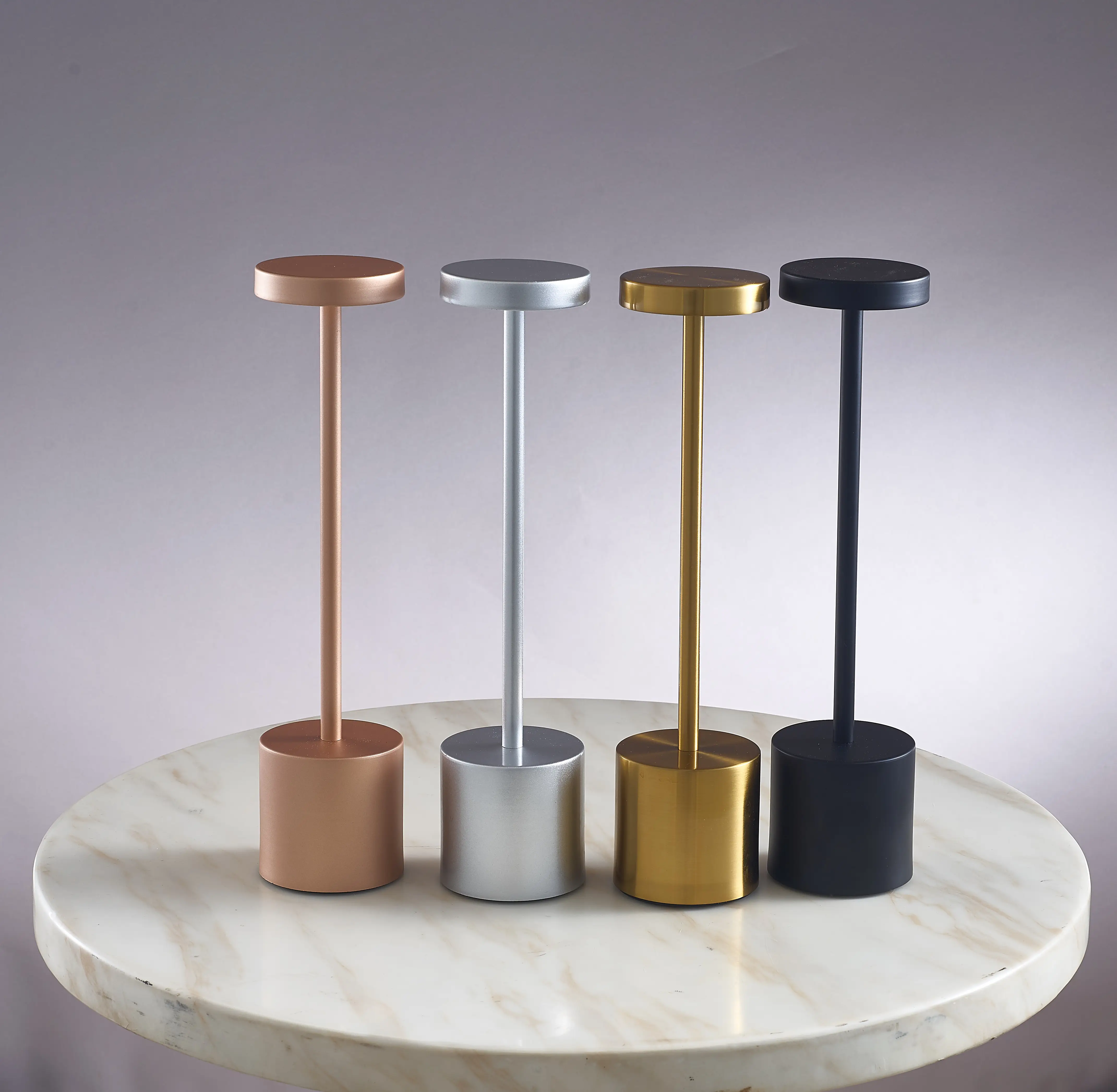 Creative Desk Lamps Portable Restaurant Led Table Lamp Cordless Luxury Modern Romantic Dinner Light
