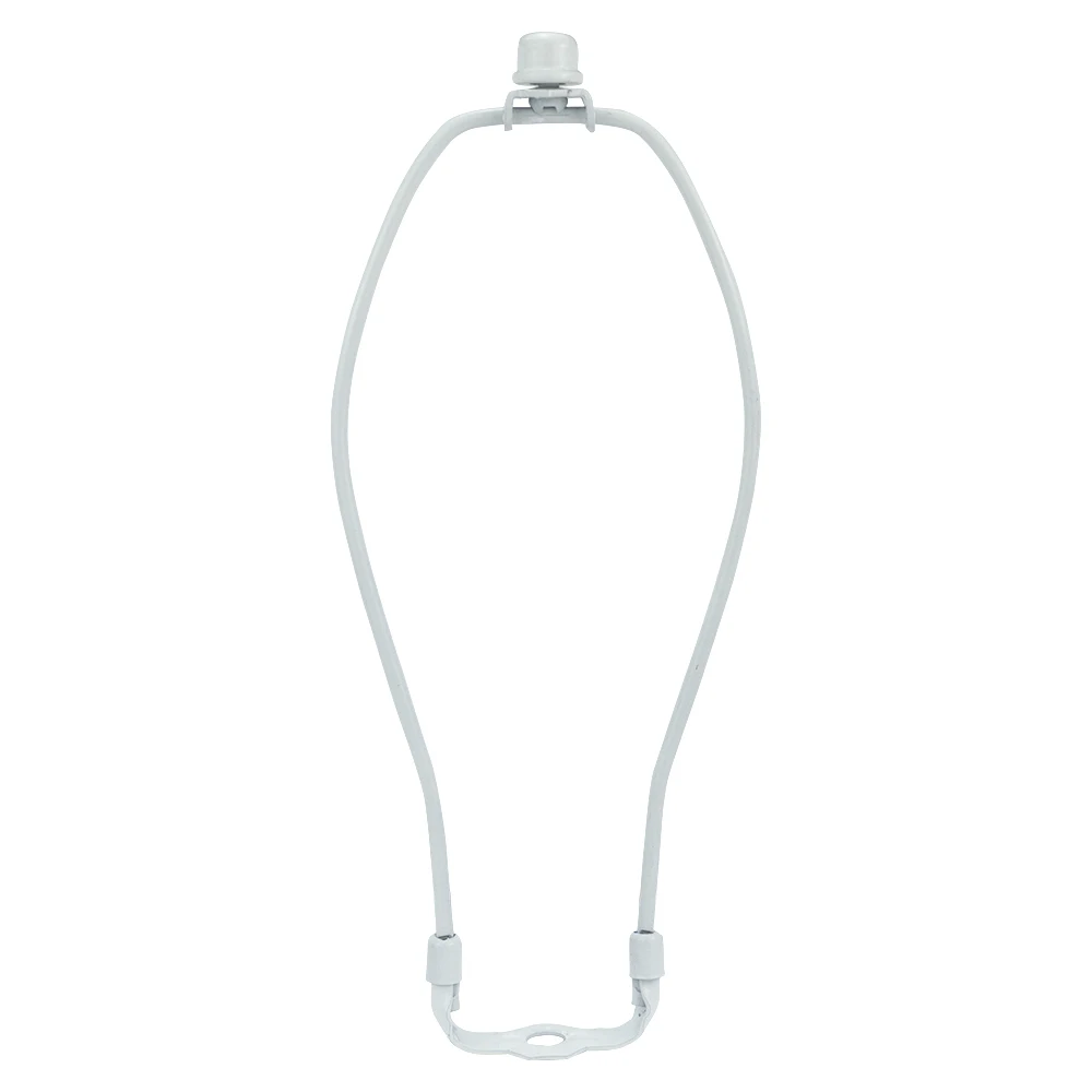 10 дюймов белый цвет с хорошим спросом и высоким качеством лампа арфа для настольной лампы