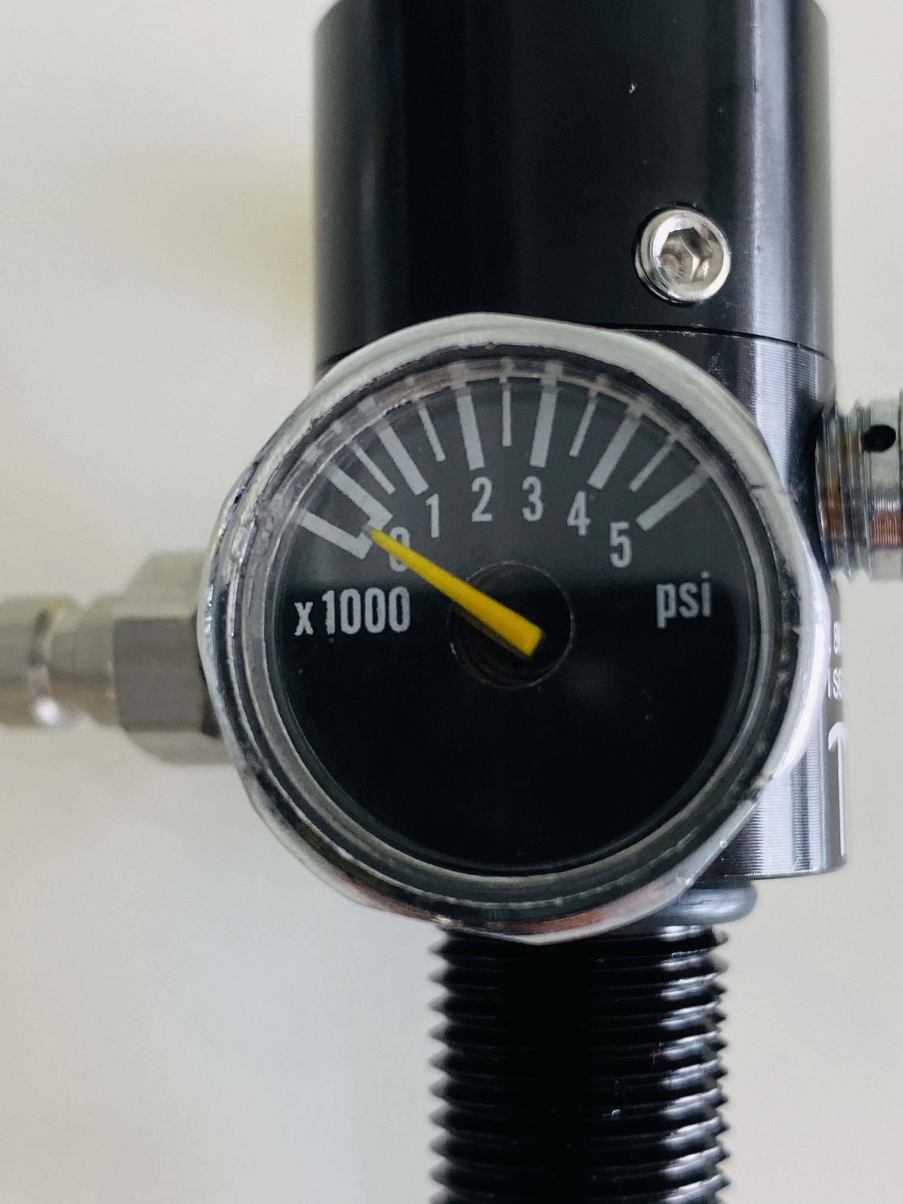 Manufacturer 0.45L Aluminum 300bar PCP Paintball  Air tank Cylinders with Regulator for Sale