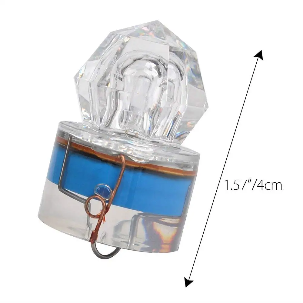 Customization Flash Fishing Light LED Deep Drop Underwater Diamond Lamp Squid Strobe Bait Lure lights