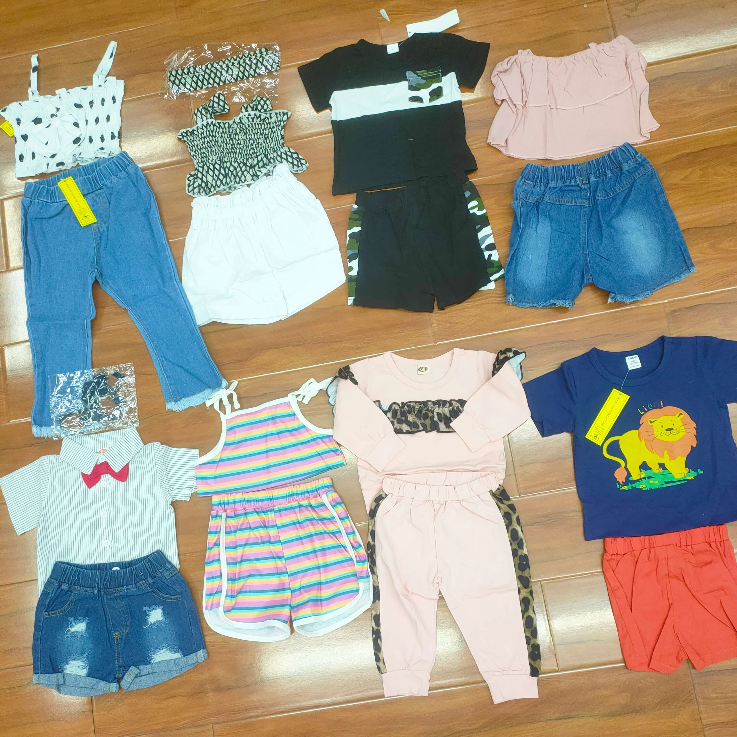 Оптовая продажа, детский комплект одежды высокого качества для мальчиков и девочек с длинным и коротким рукавом, Детский костюм, юбка и штаны, костюм для ползания