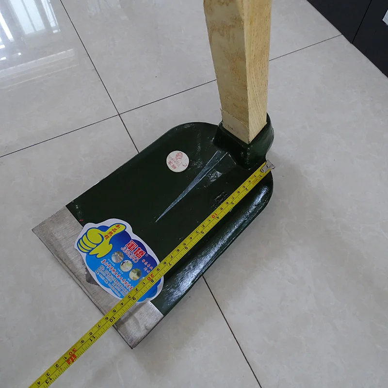 Manufacturer wholesale H301 hoe farming tools forged garden hoe farming hoe with Horseshoe-Shaped socket